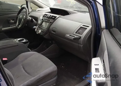 2013 Toyota Prius V Two from USA, damaged, VIN JTDZN3EU5D3237965